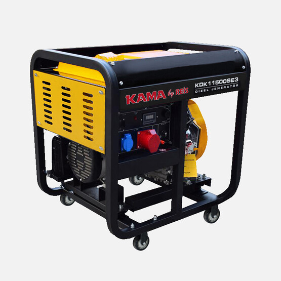 Kama KDK11500SE3 11 kVa Trifaze Dizel Marşlı Jeneratör 