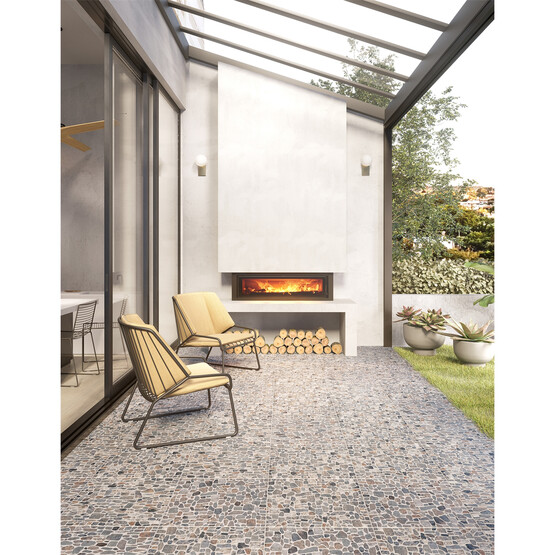Çanakkale Seramik Garden Sırlı Granit Karo Kahve 45 x 45 cm 1,42 m2