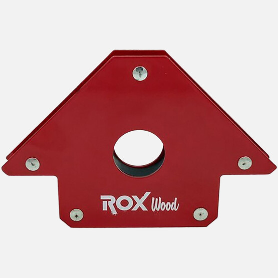 Rox Wood 0072 Manyetik Açılı Kaynak Tutucu Mıknatıs Gönye 50 Lbs