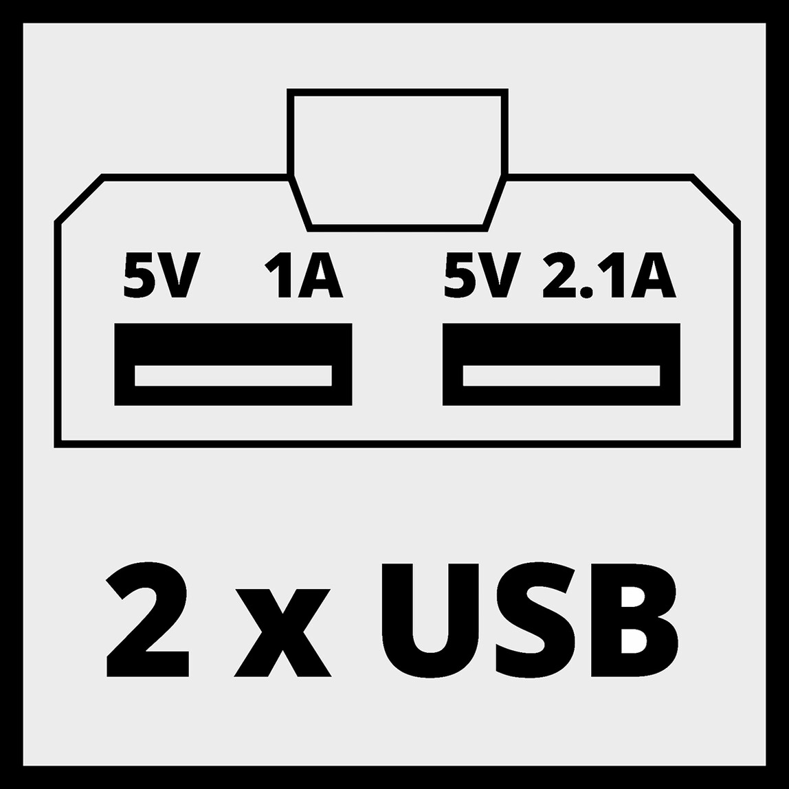    Einhell Te Cp 18V 2.1Ah Li Usb Şarj Cihazı  