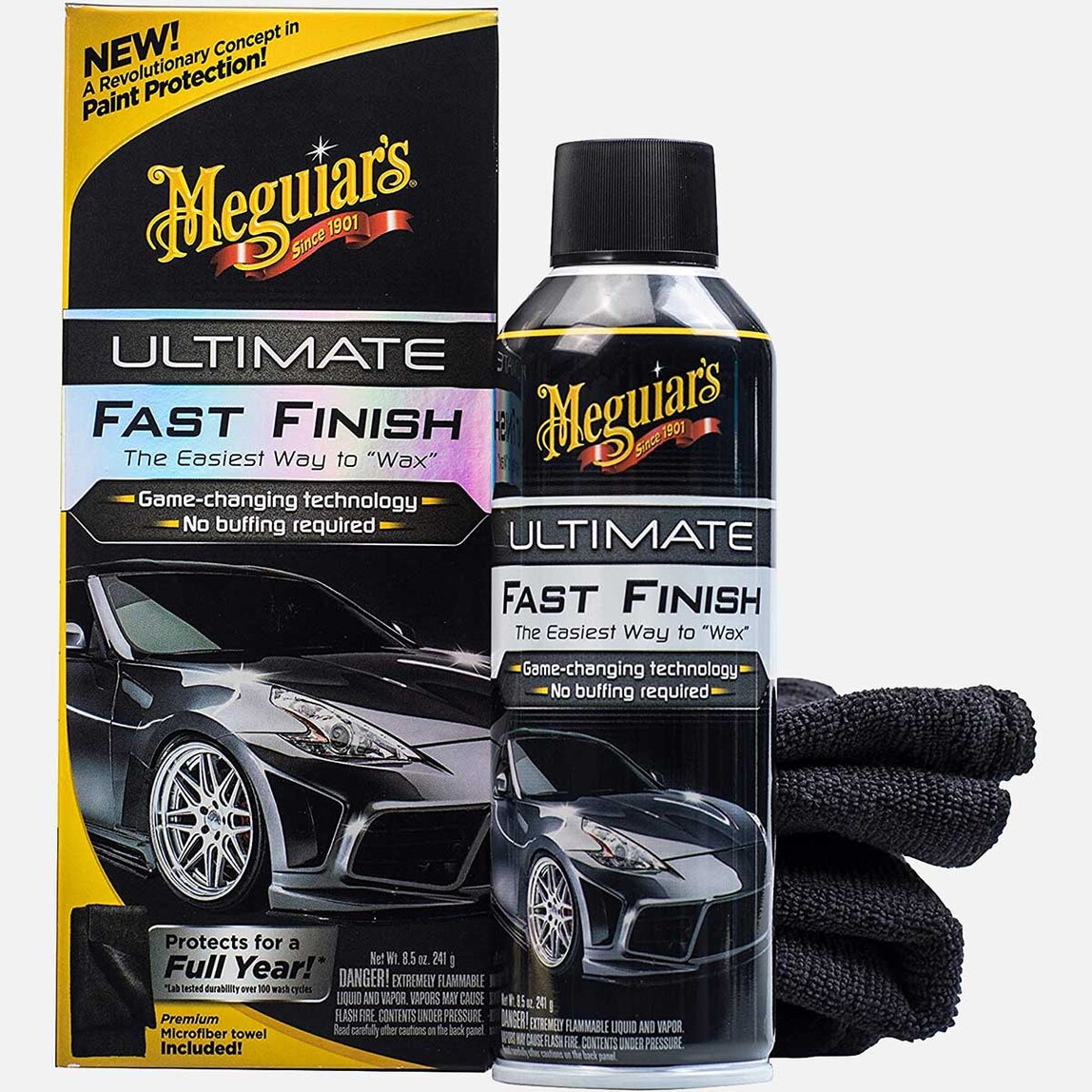    Meguiars Ultimate Fast Finish Hızlı Cila 241 gr  