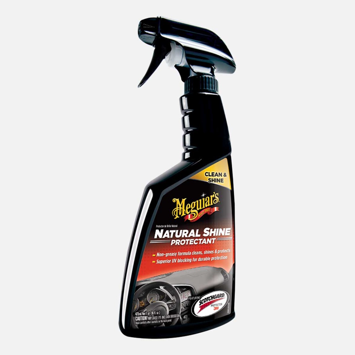    Meguiars Natural Shine Vinil Kauçuk Yüzey Koruma 473 ml  