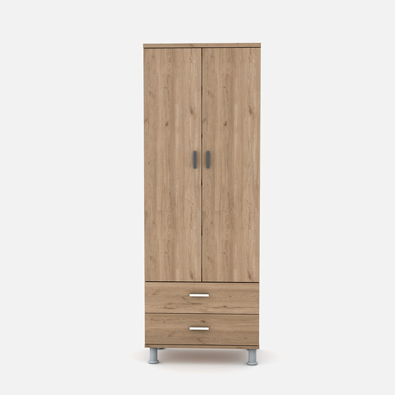 Movemo 100502 2 Kapaklı 180X60X40 cm Çok Amaçlı Dolap 