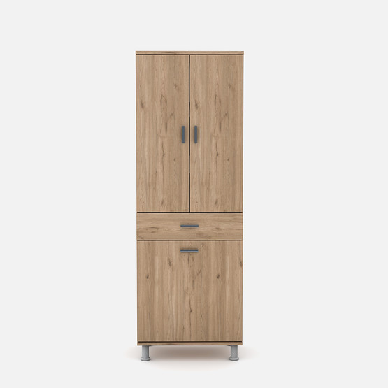 Movemo Eko 119 2 Kapaklı Sepetli 180X60X40 cm Banyo Dolabı 