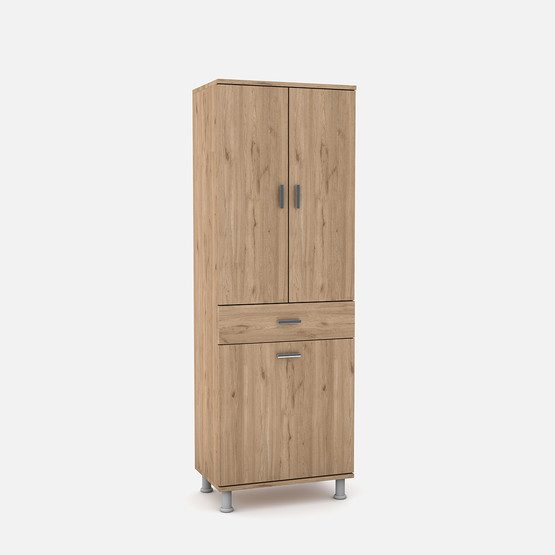 Movemo Eko 119 2 Kapaklı Sepetli 180X60X40 cm Banyo Dolabı 