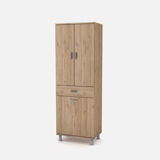 Movemo Eko 119 2 Kapaklı Sepetli 180X60X40 cm Banyo Dolabı 