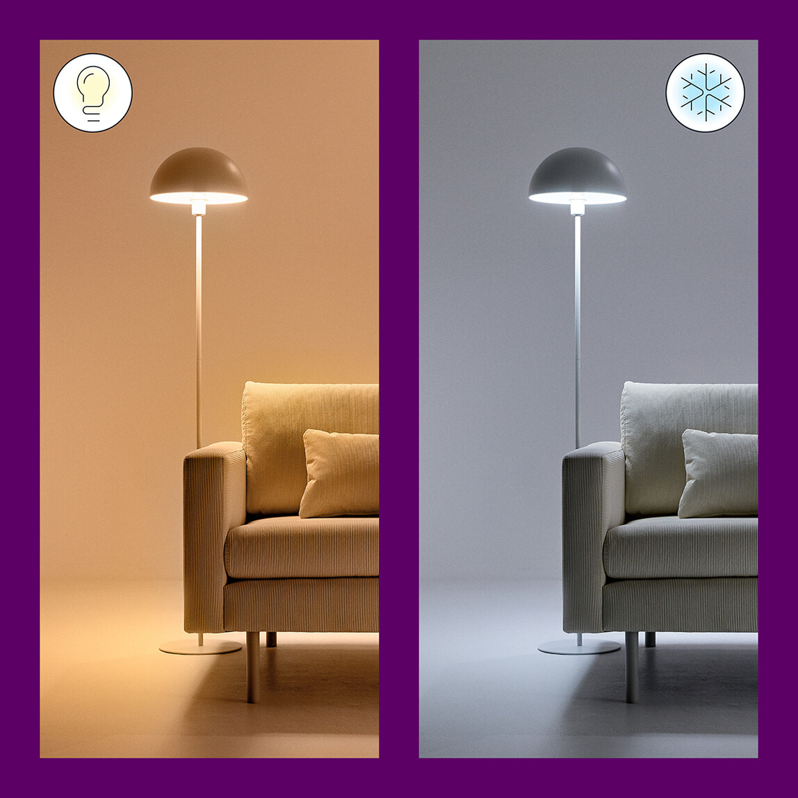   Philips Wiz A67 13 W Renkli E27 LED Ampul 