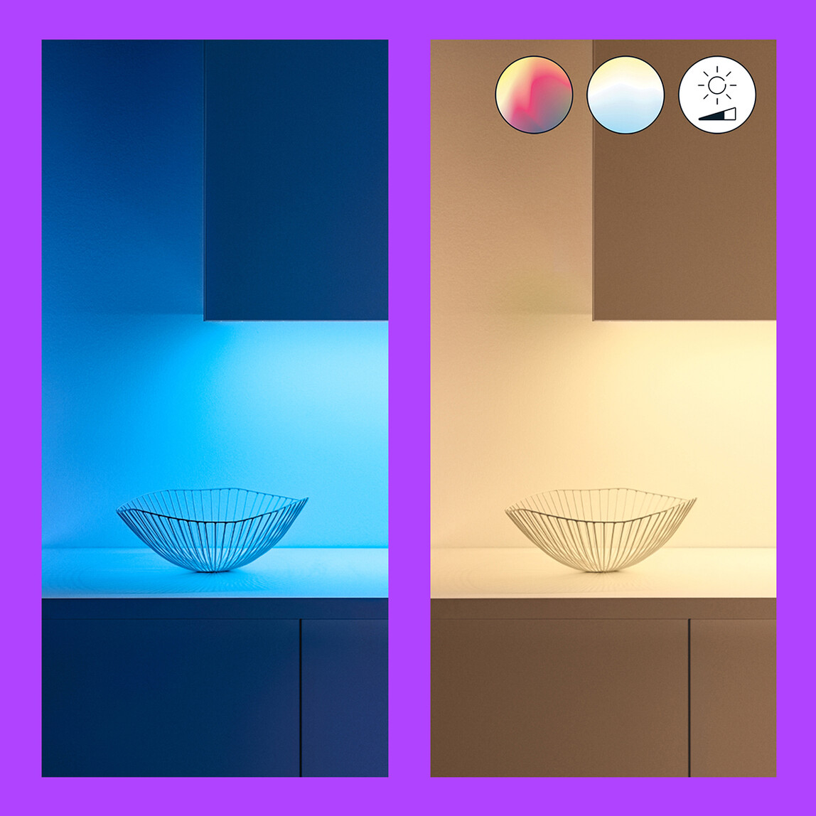    Philips Wiz Akıllı Led Şerit 1M 880Lm Uzatma  