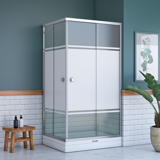 Er-Duş Titan Dikdörtgen Duşakabin 90x100cm
