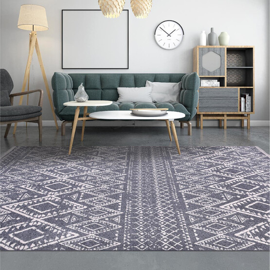 Crea Otantik 1003 Kaymaz Tabanlı Halı 80x300 cm 