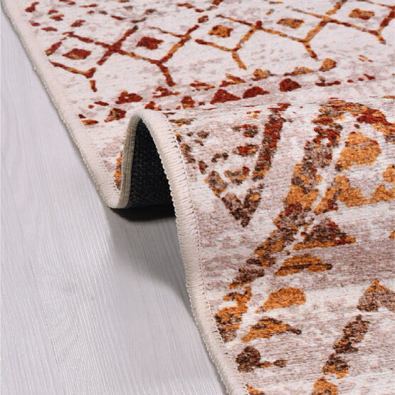Crea Otantik 1004 Kaymaz Tabanlı Halı 80x300 cm 