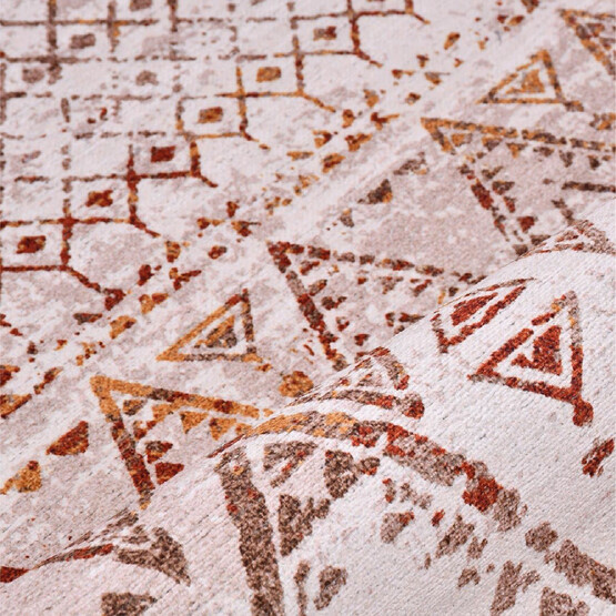 Crea Otantik 1004 Kaymaz Tabanlı Halı 100x200 cm 