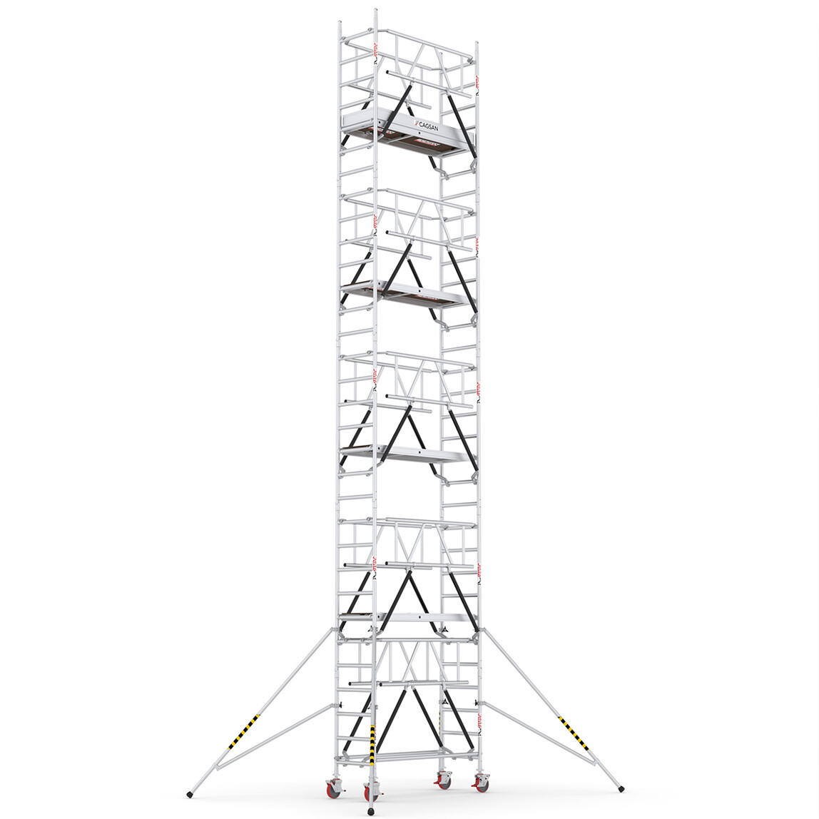    Çağsan Protube SN860 Alüminyum 32 Basamaklı İskele 