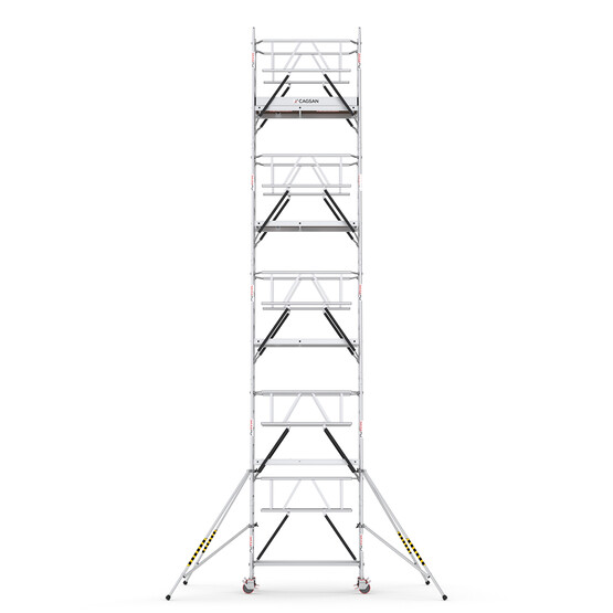 Çağsan Protube SN860 Alüminyum 32 Basamaklı İskele