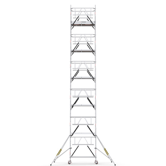 Çağsan Protube SN1070 Alüminyum 39 Basamaklı İskele