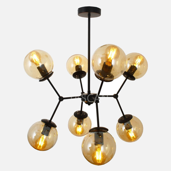 Taşcan Aydınlatma Sweet Modern 8'li Metal Yuvarlak Klasik Avize 