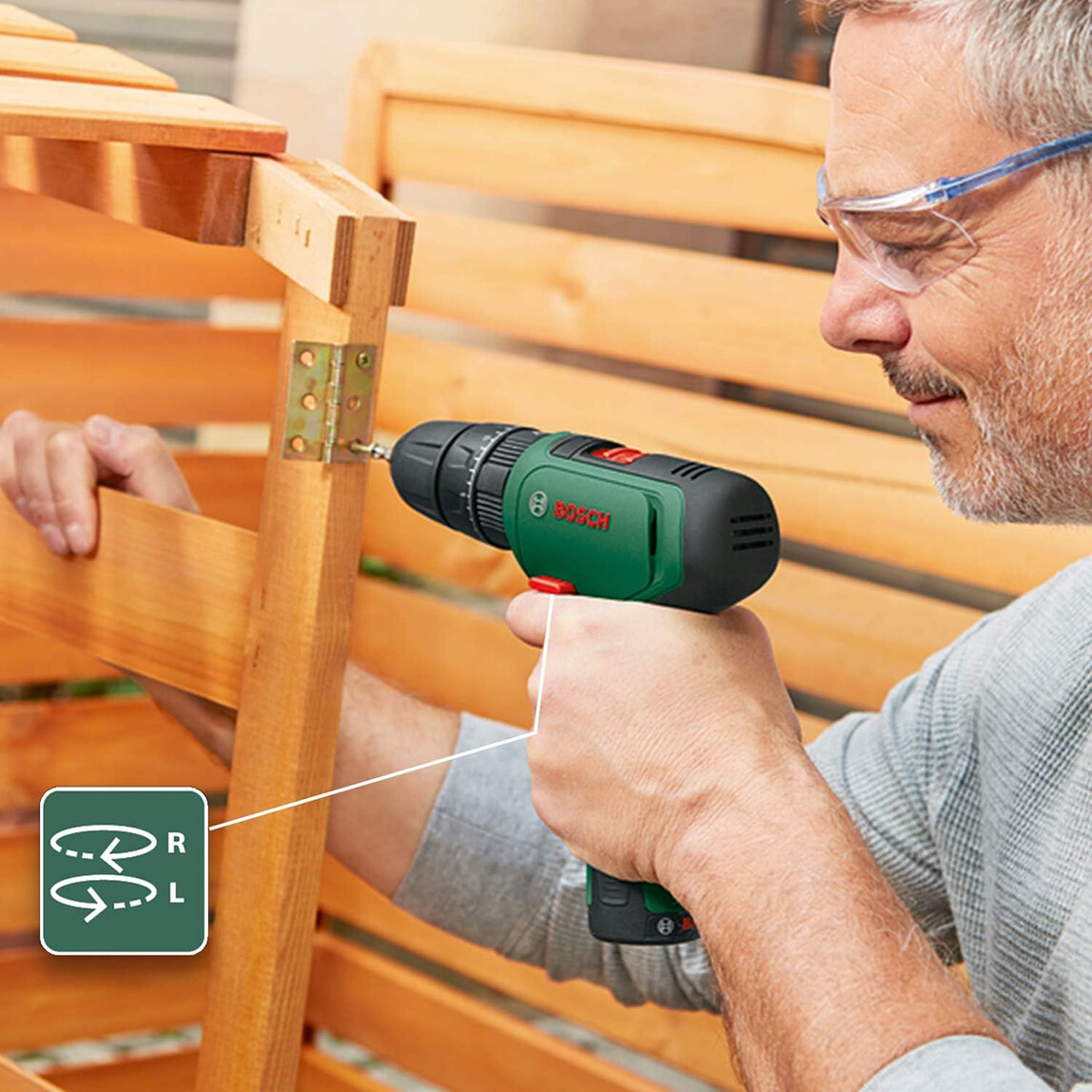    Bosch Easy Impact 12 V 1.5 Ah Tek Akülü Li-ion Darbeli Akülü Vidalama   
