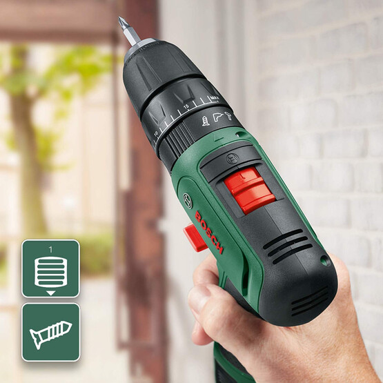 Bosch Easy Impact 12 V 1.5 Ah Tek Akülü Li-ion Darbeli Akülü Vidalama  
