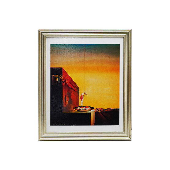 Mina Art Çerçeveli Linen Baskı Tablo 48x58 cm