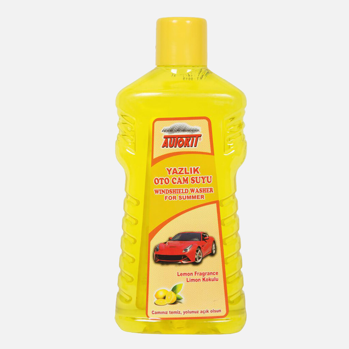    Autokit Yazlık Oto Cam Suyu 1 Litre Limon  