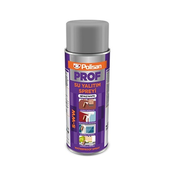 Polisan 500 ML Profesyonel Su Yalıtım Spreyi Siyah