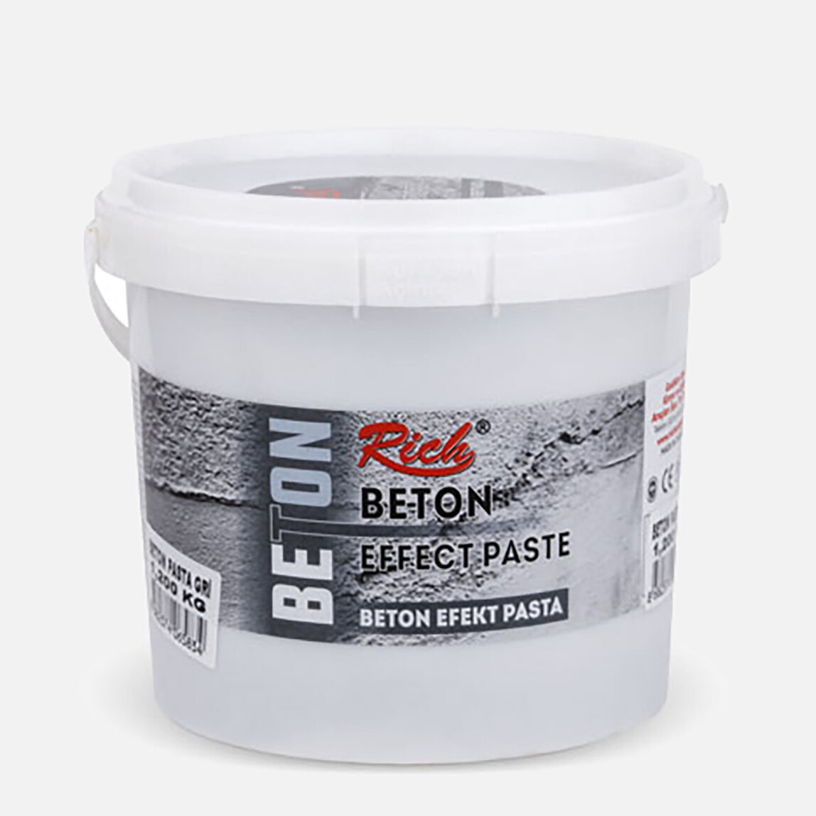    Beton Pasta Grı 1200 Gr Grı  