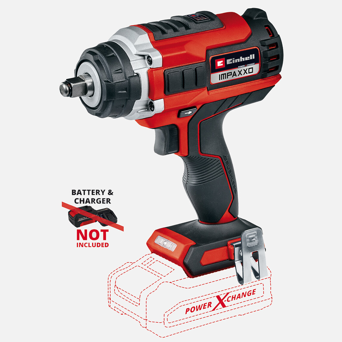    Einhell IMPAXXO 18/400 Darbeli Akülü Vidalama (Solo)  