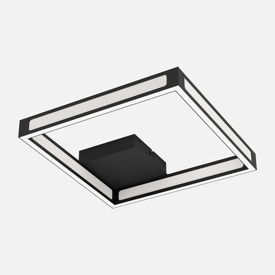 Eglo Altaflor Siyah Led Plafonyer Tekli 