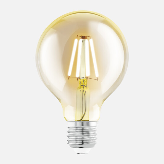 Eglo Amber G80 4 W Beyaz Klasik E27 Duy Led Ampul  