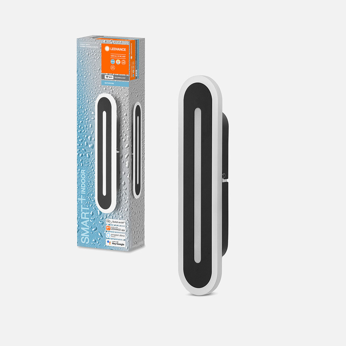    Osram Smart Wifi Sarı Işık W300 Ip44 Banyo Aplik  