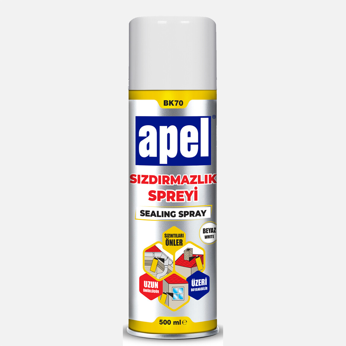    Apel 500Ml Sızdırmazlık Sprey Beyaz  