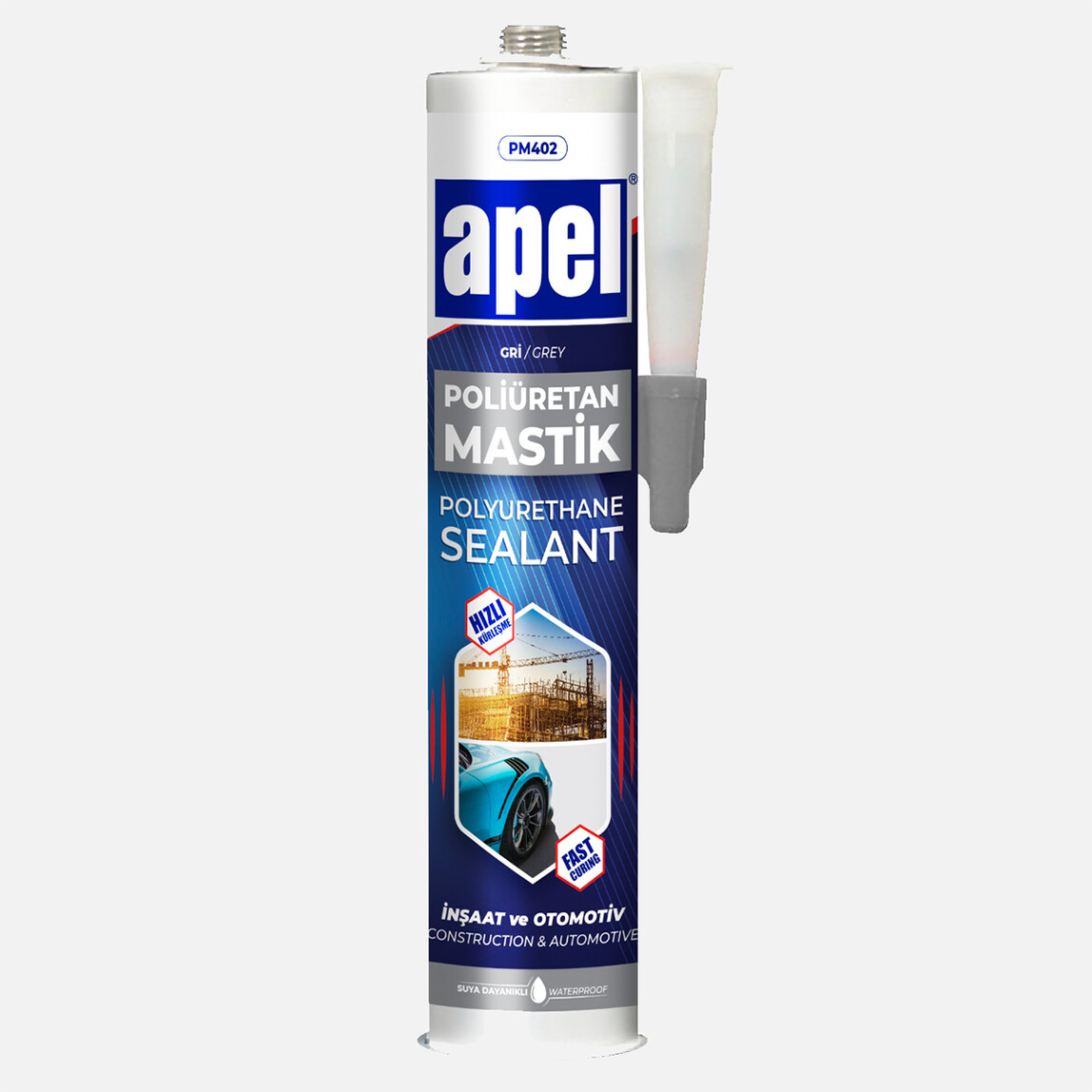    Apel 280Ml Pu Mastik Gri  