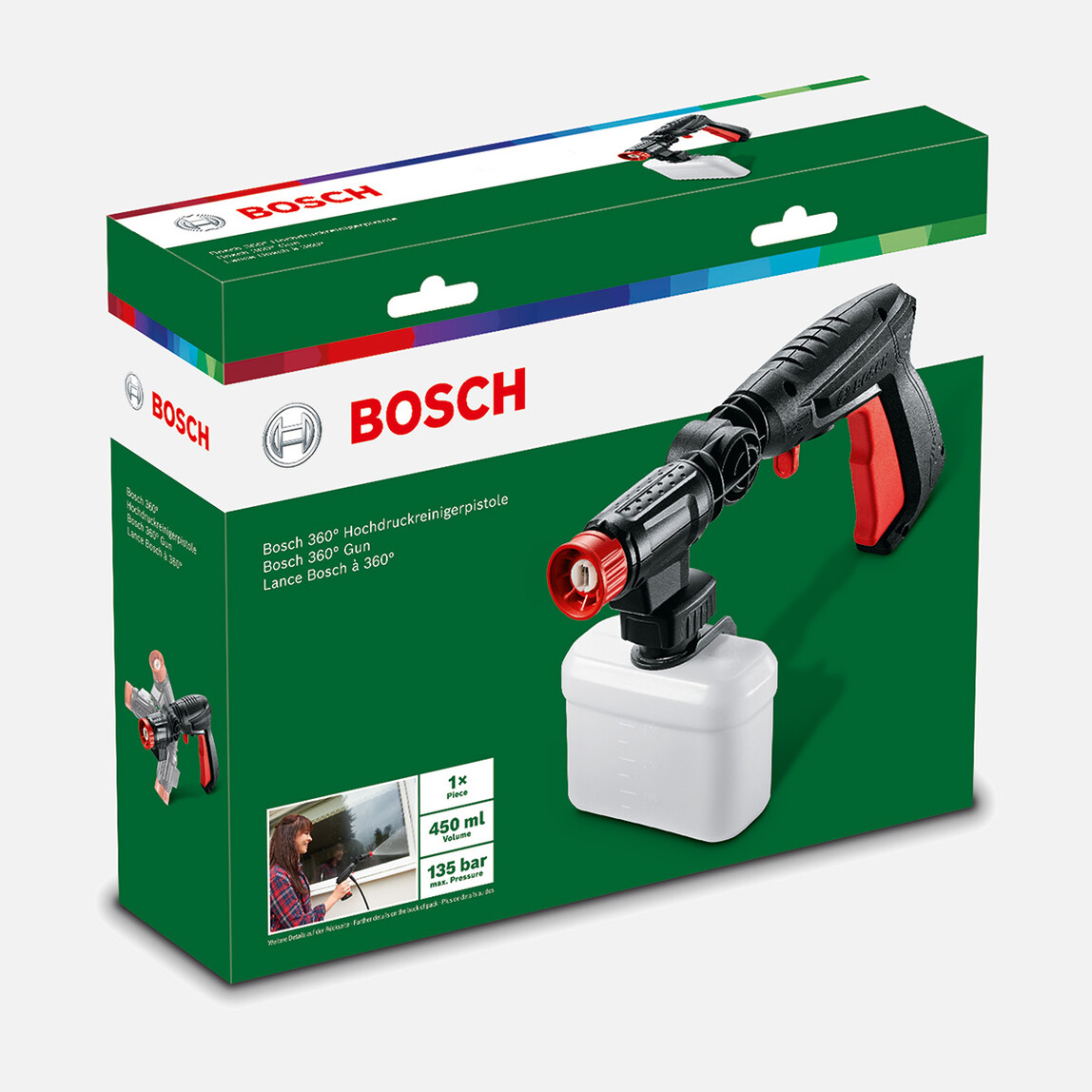    Bosch Basınçlı Yıkama 360 Derece Yıkama Tabancası  