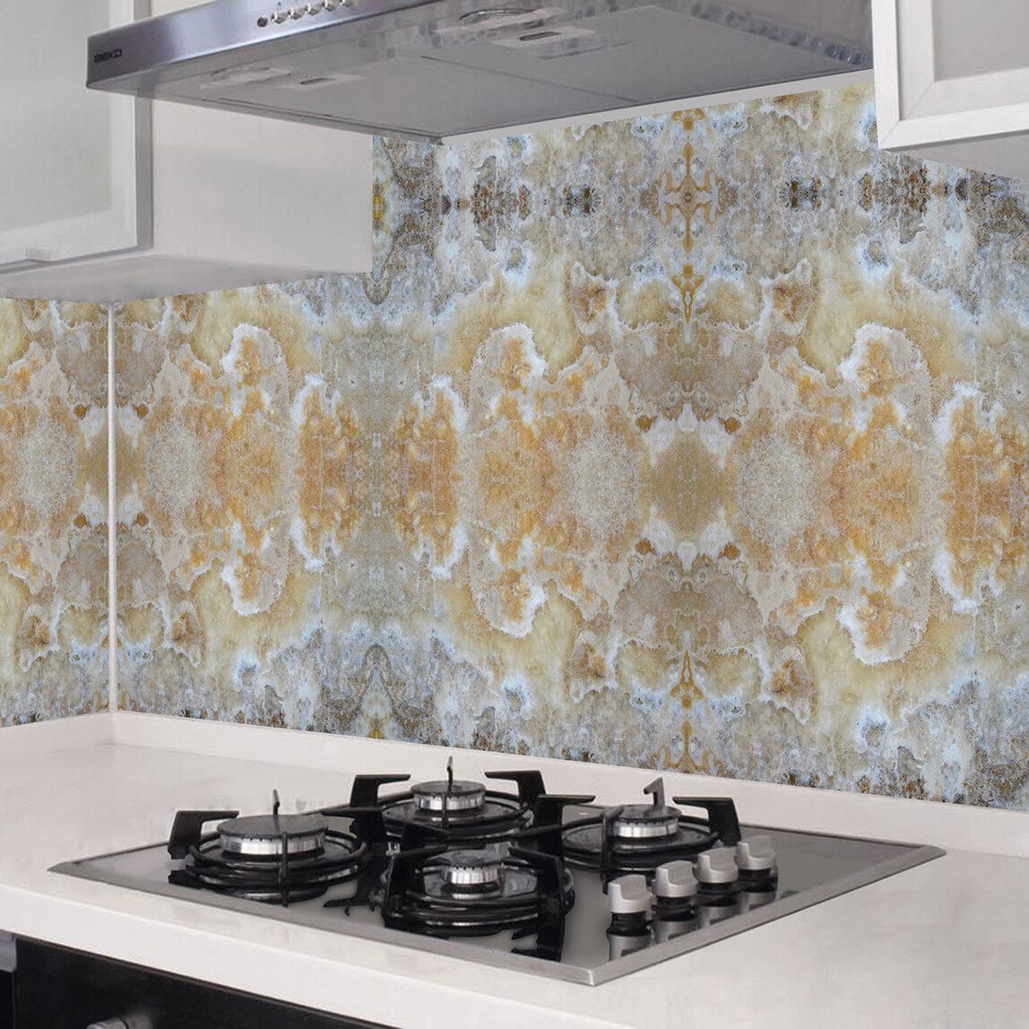    Tink Panel Desenli Cappuccino Duvar Panel PVC Karo 41 x 62 cm 0.5 mm 