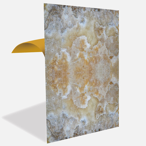 Tink Panel Desenli Cappuccino Duvar Panel PVC Karo 41 x 62 cm 0.5 mm
