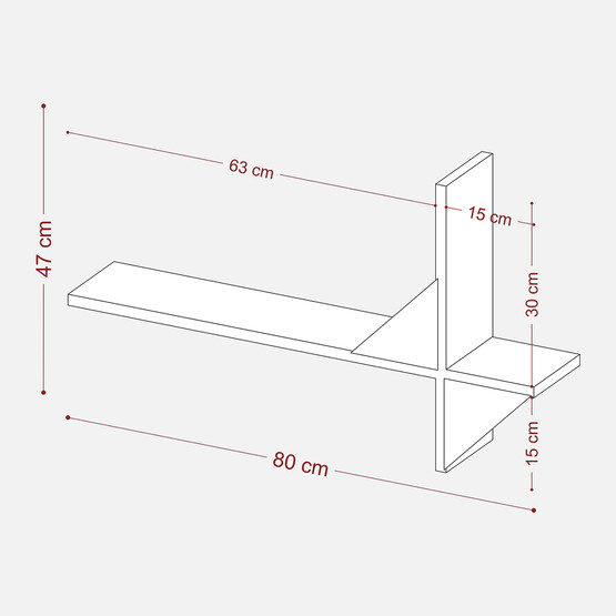 Vezüv Raf Dec106 Safir Meşe 15x80x47 