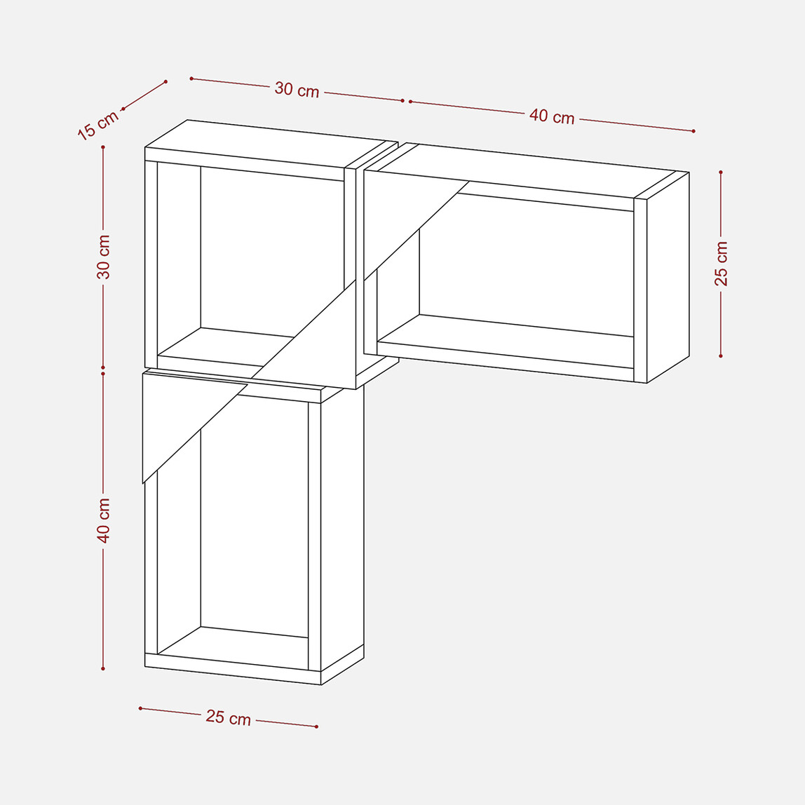    Savona Raf Dec118 Safir Meşe 15x70x70  