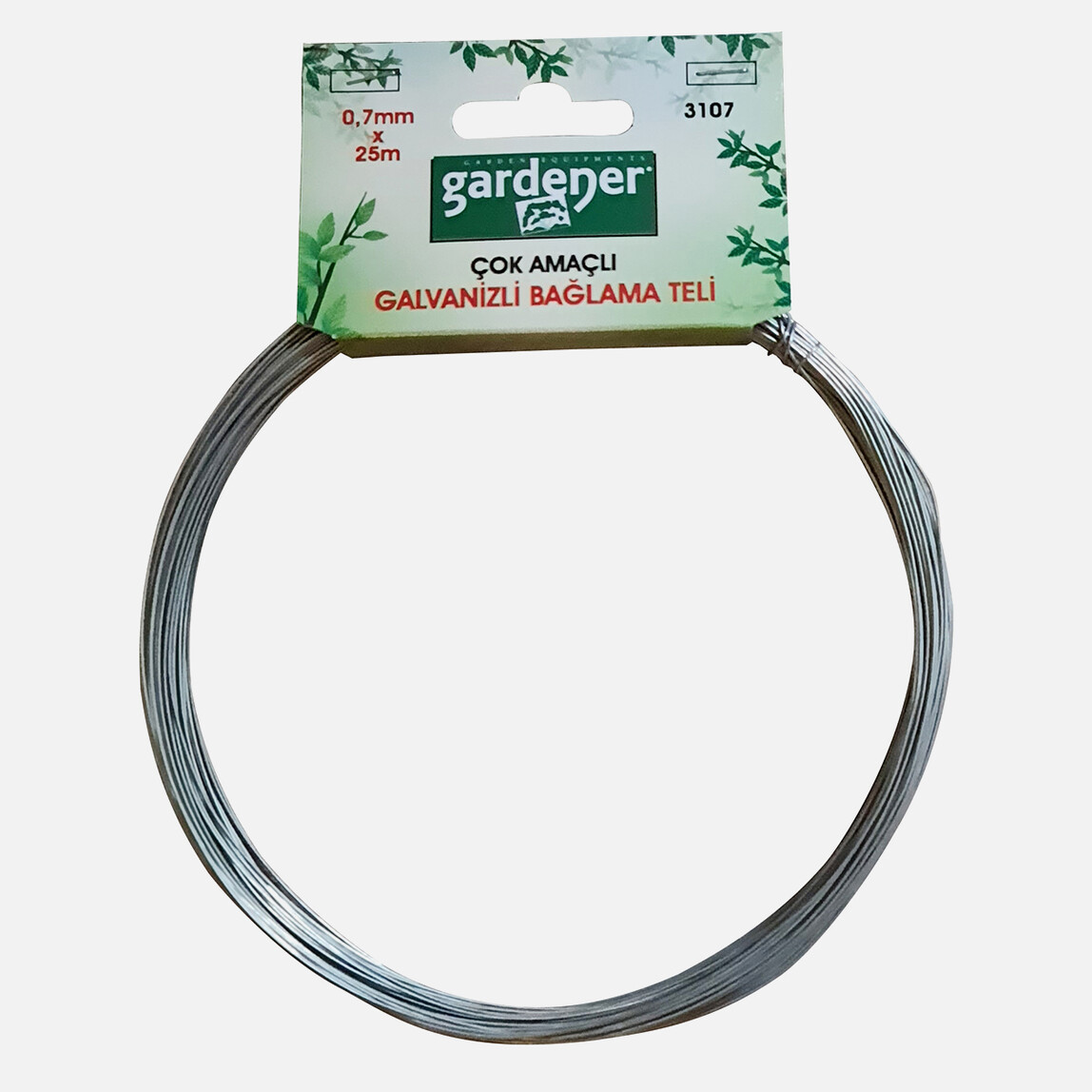    Gardener 3107 Galvanizli Çok Amaçlı Bağlama Teli  