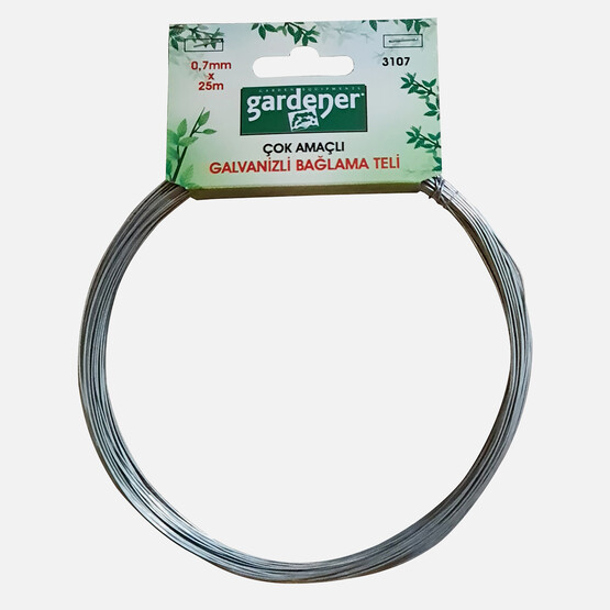 Gardener 3107 Galvanizli Çok Amaçlı Bağlama Teli 