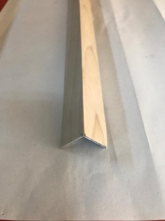 Ersin 2020 Köşe Profili 2x2 cm Akça 300  cm