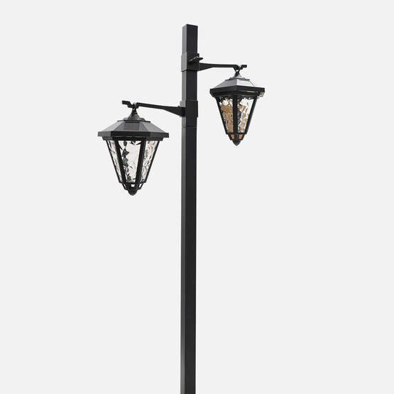 Led Solar 2'li 137cm Yol Aydınlatma 