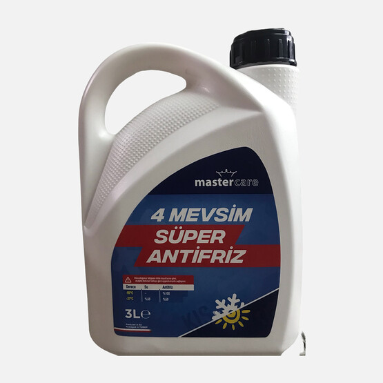 Mastercare 4 Mevsim Antifriz 3 Litre Mavi 