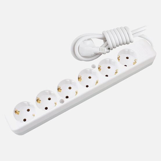 Nilson 6'lı 2 metre Topraklı Flash Grup Priz 