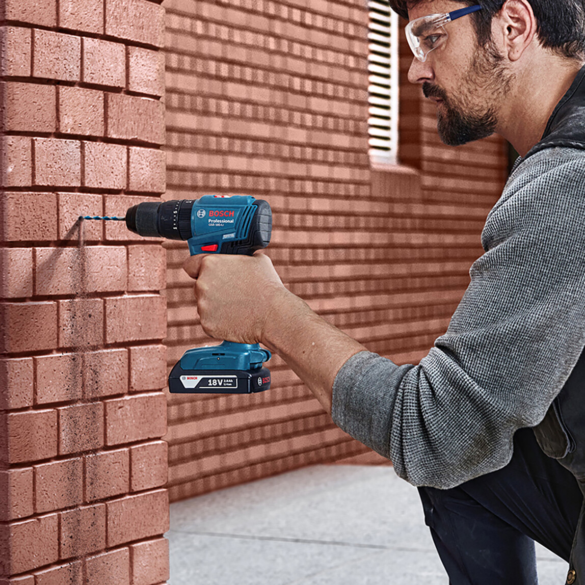    Bosch GSB 185-LI 2,0 Ah Profesyonel Darbeli Akülü Vidalama  