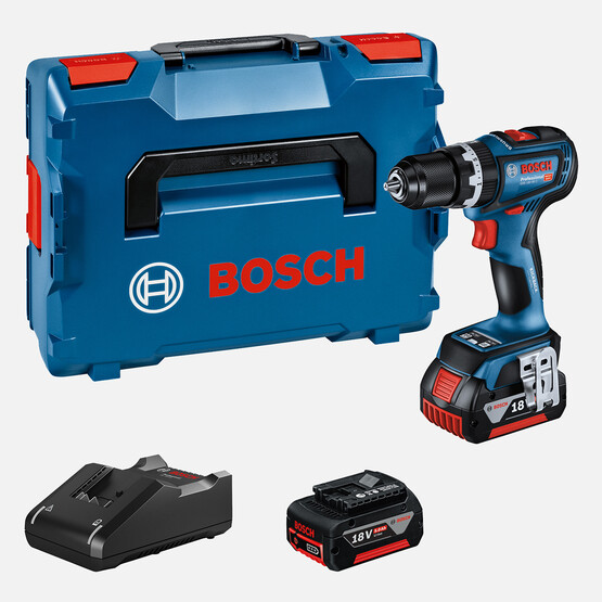 Bosch GSB 18V-90 C 2x5.0 Ah. Profesyonel Darbeli Akülü Vidalama 
