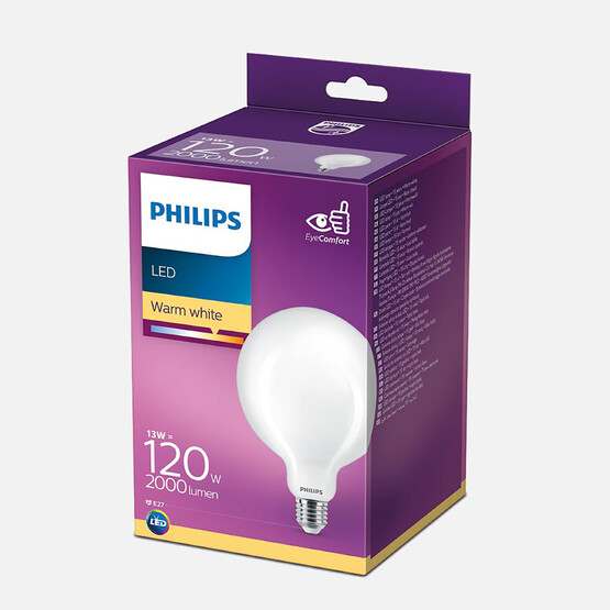 Philips Led Classic G120 WW FR 13 W Beyaz E27 LED Ampul