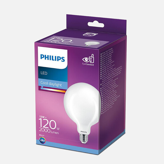 Philips Led Classic G120 CDL FR 13 W Beyaz E27 LED Ampul