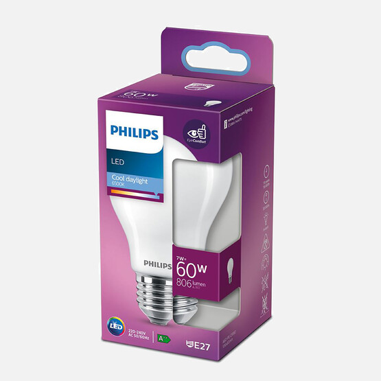 Philips Led Classic A60 FR 7 W Beyaz E27 LED Ampul