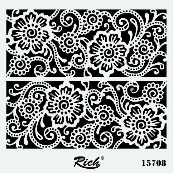 Stencıl Kare 25x25 15708  