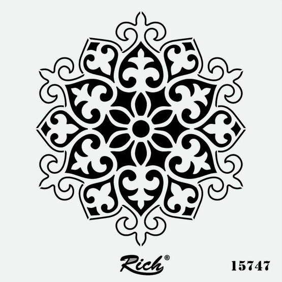 Stencıl Kare 25x25 15747  